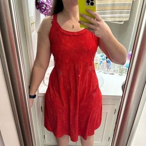 Red Columbia Dress